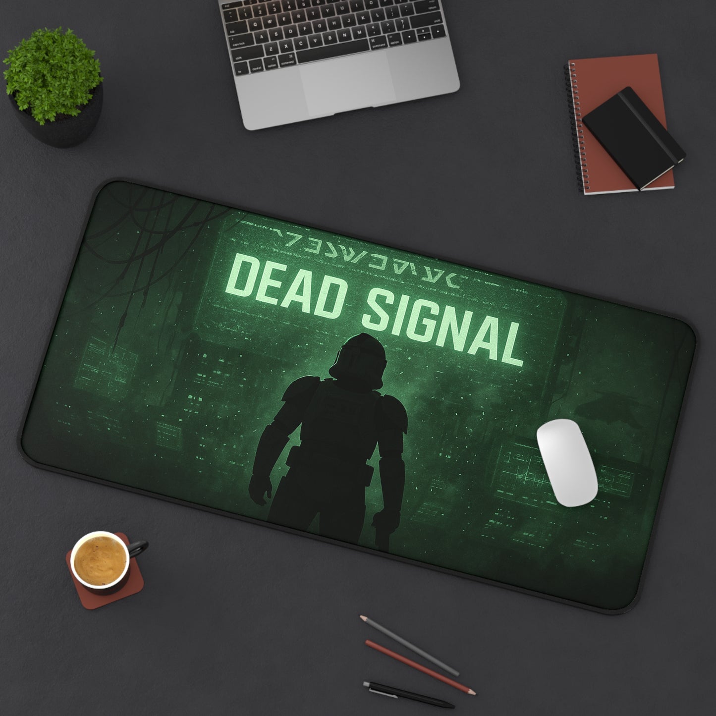 Dead Signal Music Art Desk Mat