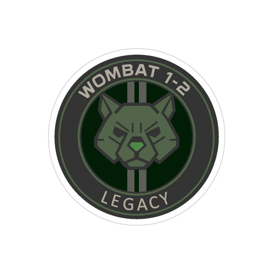 Wombat 1-2 Sticker
