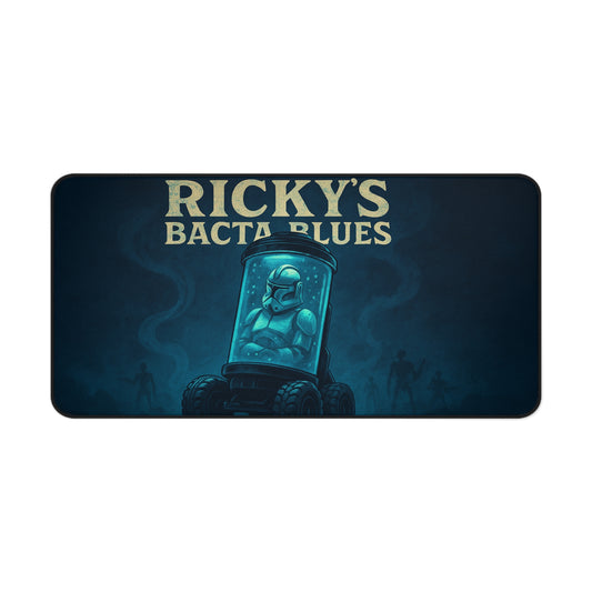 Rickys Bacta Blue Music Art Desk Mat