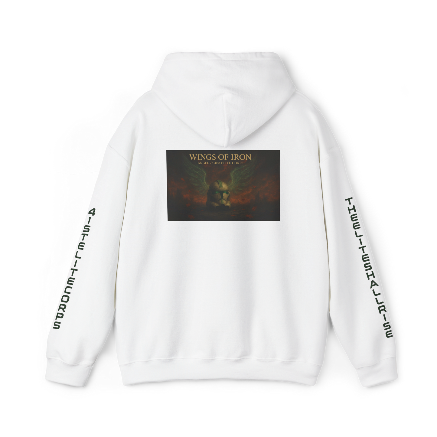 Wings of Iron Music Art Hoodie
