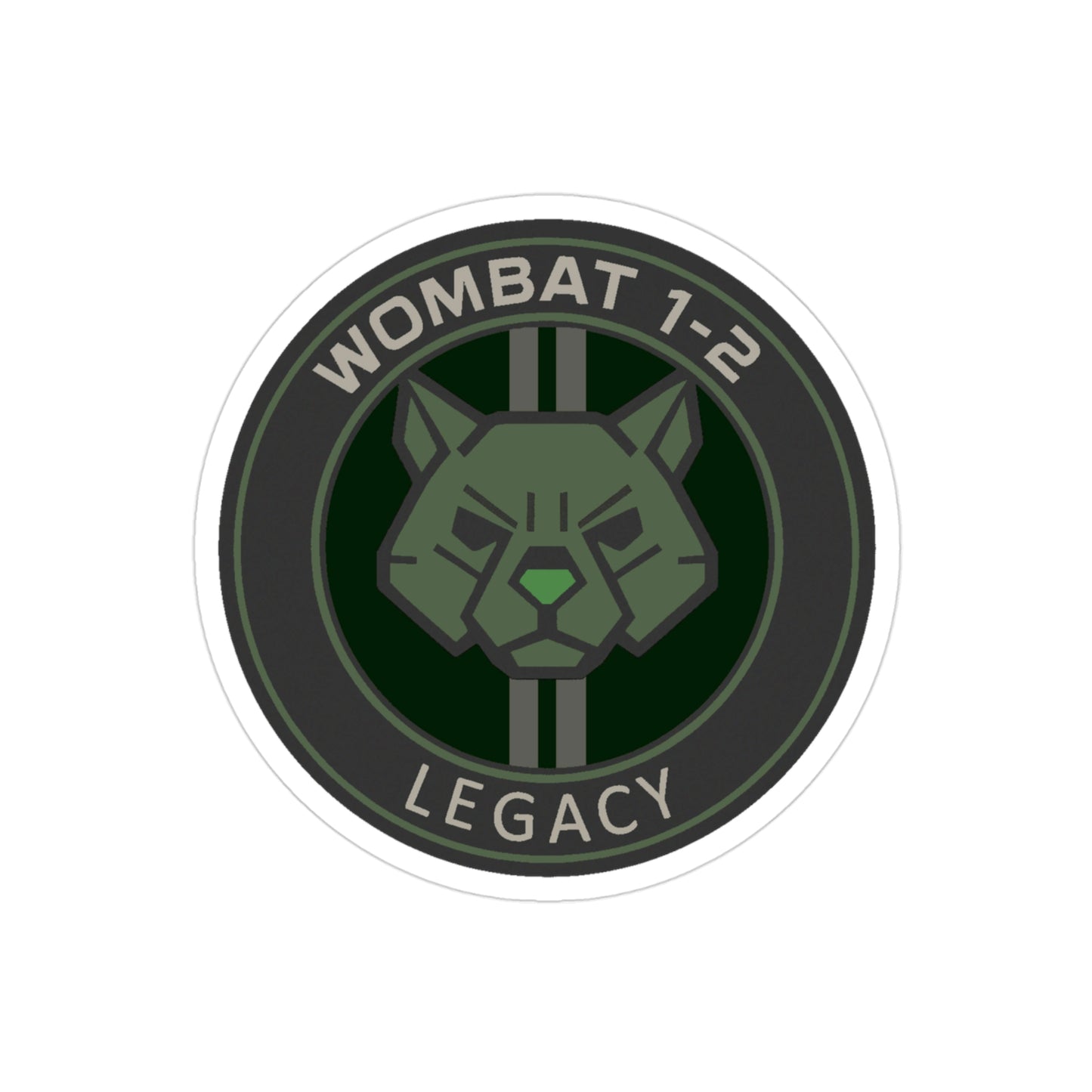 Wombat 1-2 Sticker
